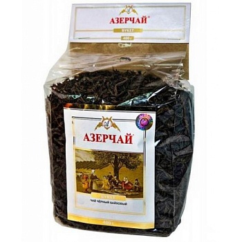 АЗЕРЧАЙ Чай черный лист. БУКЕТ прозрачн. упак 400гр  1*10