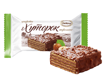 АККОНД Конфеты ХУТОРОК шок-орех  1*3 АККОНД Конфеты ХУТОРОК шок-орех  1*3