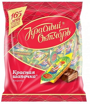 КР.ОКТ Конфеты КРАСНАЯ ШАПОЧКА вафельные фас.250гр 1*10