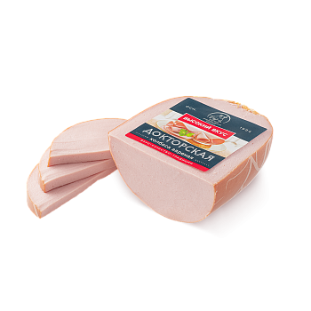 -15% АКЦИЯ СПК Колбаса вареная Докторская "Высокий вкус"  0,350кг  1*1