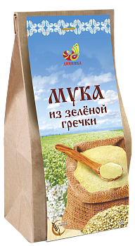 ДИВИНКА Мука из зеленой гречки 300гр  1*12