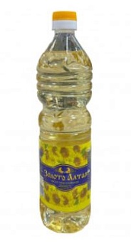 Масло подсолн. ЗОЛОТО АЛТАЯ 0.8л раф.дез в/сорт ГОСТ 1*15