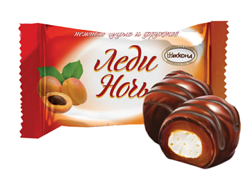 АККОНД Конфеты ЛЕДИ НОЧЬ курага  1*3