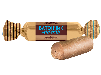 -15% АКЦИЯ АККОНД Конфеты БАТОНЧИК АККОНД фас.1кг пакет 1*4