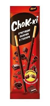 ПУХЛЫЙ КРОЛИК Соломка ChoK-ki двойная глазурь 40гр  1*30