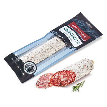 СПК Колбаса сыровял Брошетт "Высокий вкус" 0,160кг  1*1 СПК Колбаса сыровял Брошетт "Высокий вкус" 0,160кг  1*1