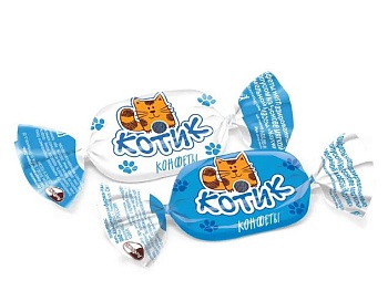 РОТ ФРОНТ Конфеты КОТИК неглазированные 3кг 1*3