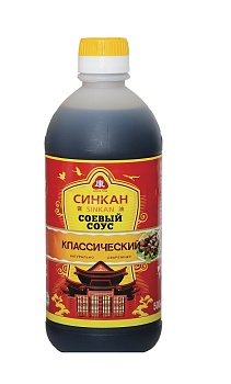ЦИН-КАЗ Соус соевый Классический 500гр пл/бут 1*20