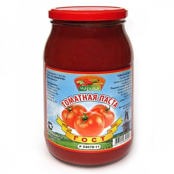 МАРИКА Томатная паста твист 1000 гр стекл/банка ГОСТ1*6