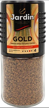ЖАРДИН Кофе сублим. Голд  95гр стекл/банка 1*12