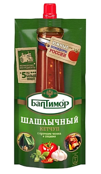 БАЛТИМОР Кетчуп Шашлычный 260гр д/пак 1*28