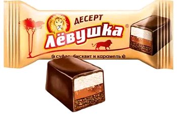 -8% СЛАВЯНКА Десерт ЛЕВУШКА Карамельно-сливочный 500гр.  1*6
