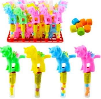 КАНДИ-КЛАБ ДРАЖЕ в тубе с игрушкой ЕДИНОРОГ 2гр  12*30 КАНДИ-КЛАБ ДРАЖЕ в тубе с игрушкой ЕДИНОРОГ 2гр  12*30