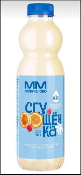 МАРИМОЛОКО Сгущенка 8,5% 950гр ПЭТ/бут 1*15