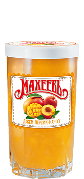 МАХЕЕВЪ Джем ПЕРСИК И МАНГО  400гр стакан 1*10