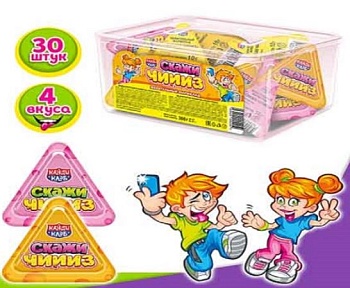 КАНДИ-КЛАБ СКАЖИ ЧИИИЗ Мармелад жеват. 10гр  12*30