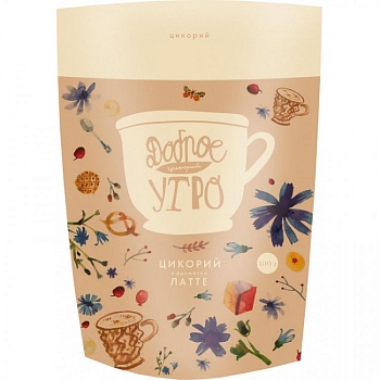 ДОБРОЕ УТРО Цикорий ЛАТТЕ 80гр м/уп 1*36