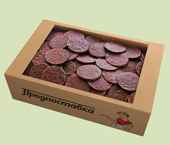 ПРОДПОСТАВКА Печенье КУКУРУЗНОЕ "ЛЕГКОЕ" в молочн.глаз.1М   1*1