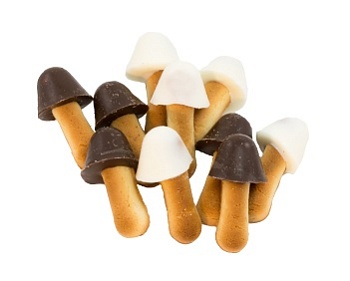 ВС Сдоба ТВ ГРИБОЧКИ ОПЯТА Белая/Темная глаз.   1*3