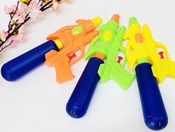 Игрушка ВОДНЫЙ ПИСТОЛЕТ арт 697-1 /25*12см./   1*1