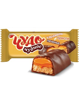 ЭССЕН Конфеты ЧУДО-ЧУДНОЕ с печеньем и криспи 500гр 1*10