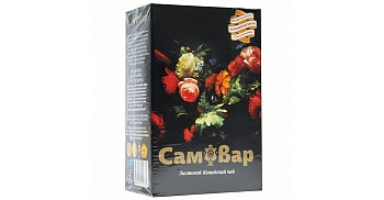 * САМОВАР Чай черный лист. ИНДИЯ 150гр пачка 1*40