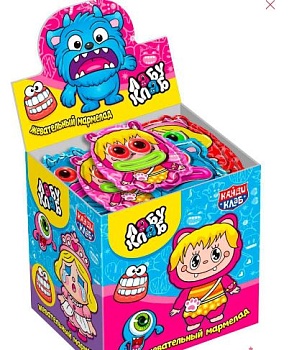 КАНДИ-КЛАБ ЛАБУ КЛАБ Жев.мармелад 7гр  12*30