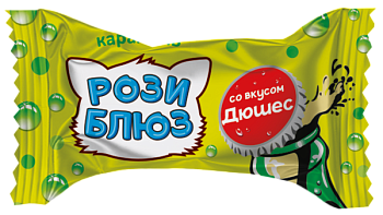 АККОНД Карамель РОЗИ БЛЮЗ дюшес фас.1кг пакет 1*4