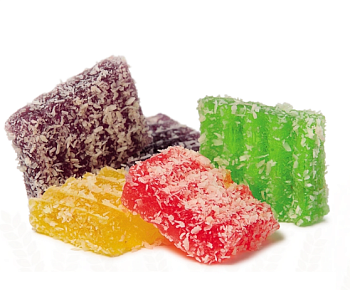 МИНУСИНСК Мармелад желейный с кокосом   1*3