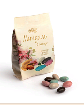 РАХАТ Драже МИНДАЛЬ в сахаре фас.150гр  1*30
