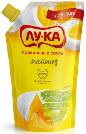 ЛУ-КА Майонез Золотой 400 мл дой пак 1 24 08.06.2020 11 24 24