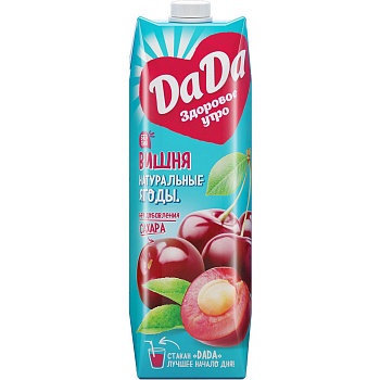DaDa 0,95л Напиток сокосодерж ВИШНЯ  1*12
