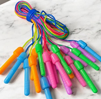 Игрушка СКАКАЛКА 2,7м ТПУ и ПВХ наполнитель   1*1