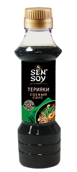 СЭНСОЙ Соус соевый Терияки  205мл пл/бут 1*12