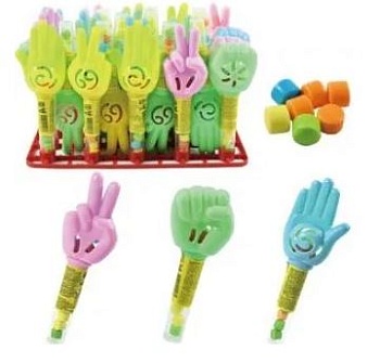 КАНДИ-КЛАБ ДРАЖЕ в тубе с игрушкой ЦУ Е ФА 2гр  12*30