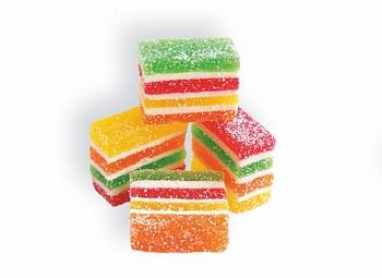 Нальчик Мармелад многослойный С ЯГОДНЫМИ ВКУСАМИ ассорти   1*2,5