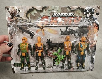 Игрушка СОЛДАТЫ   1*1