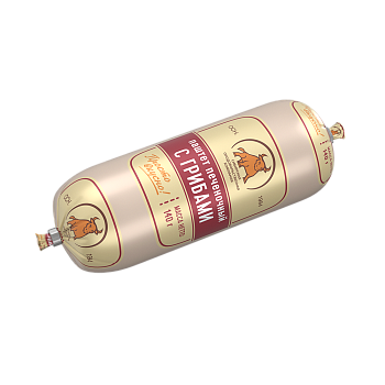 СПК Паштет 0,14кг печеночный с грибами   1*1