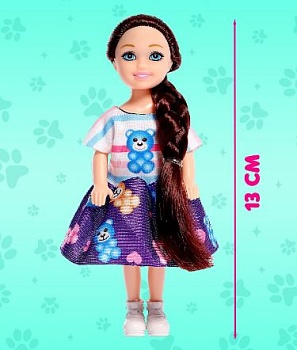 Игрушка КУКЛА "УЛЬЯНА" малышка   1*1