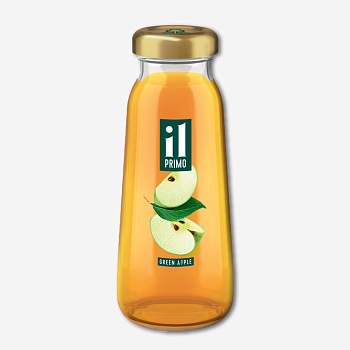 IL PRIMO 0,2л Сок ЗЕЛЕНОЕ ЯБЛОКО восстан. /стекло/  1*8