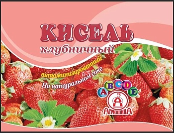 АГРИППИНА Кисель Клубника 220гр  1*30