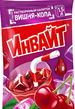 ИНВАЙТ Напиток б/п Вишня-Кола 12гр. (6*24)  1*24