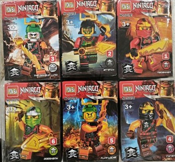 Игрушка КОНСТРУКТОР Нинзяга   1*1