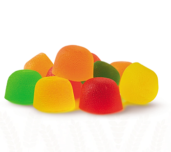 МИНУСИНСК Мармелад желейный ЧЕТЫРЕ ВКУСА фас.350гр  1*10