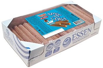 -15% АКЦИЯ ЭССЕН Снэки хрустящие ХРУСТИНКА Вкус Молока  400гр  1*9