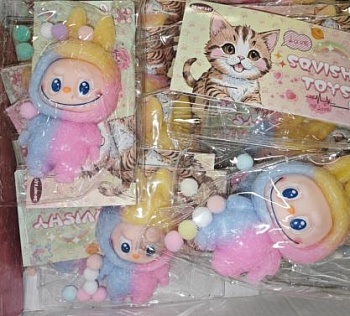 Игрушка Антистресс "ЛАБУБУ" сквиш липкий   1*16