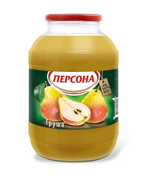 -15% АКЦИЯ ПЕРСОНА 3л Нектар ГРУША  ст/банка твист 1*4