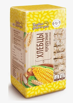 ПРОДПОСТАВКА Хлебцы ДОБРОГО ДНЯ Кукурузные с мор. солью 60 60гр  1*15