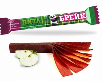 ЖАКО Пастила ВИТА БРЕЙК яблочная  1*1