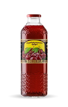 АЗЕРБАЙДЖАНСКИЙ ФРУКТ 1л Нектар ВИШНЯ  ст/бут 1*8